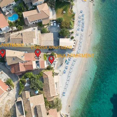 Kaminaki Beachfront Apartment Nisaki (Corfu)