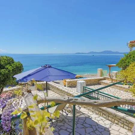 Lägenhet Kaminaki Beachfront Nisaki (Corfu)