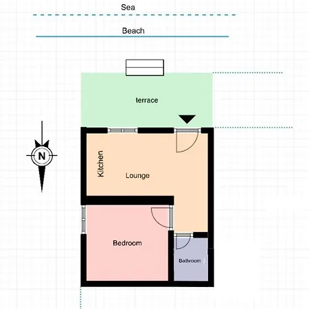 Apartmán Kaminaki Beachfront